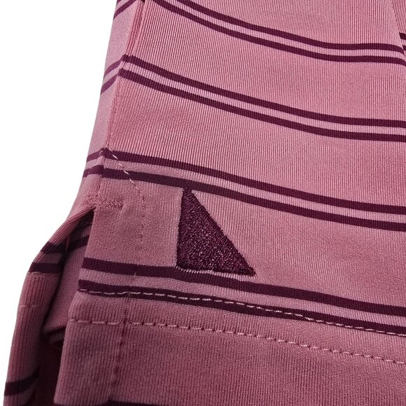 UNTUCKit Men's Golf‎ Polo Shirt Medium Rose Burgandy Short Sleeve - Picture 4 of 5